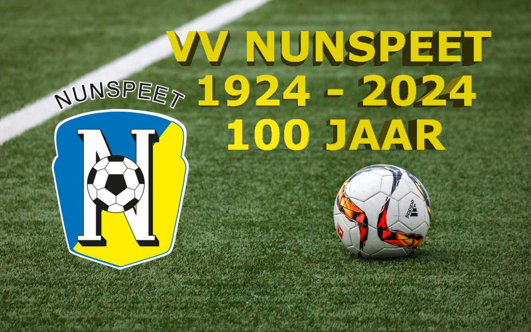 100 jarig bestaan voetbalvereniging Nunspeet