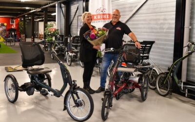 Krikke Driewielfietsen nieuwe bordsponsor