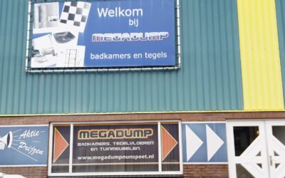 Nieuw sponsorcontract met Megadump Tegels en Sanitair