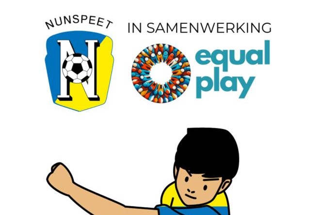 Samen voetballen bij vv Nunspeet: Equal Play van start!