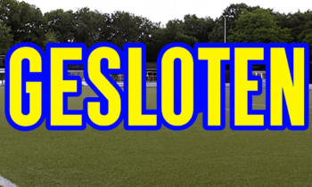 Sportpark maandag 27 april gesloten