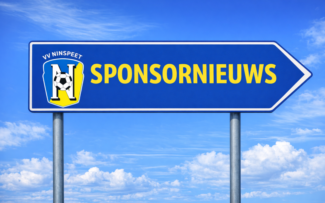 BSO Het Woelige Nest sponsor bij vv Nunspeet