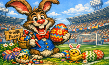 Paasactiviteit voor de jeugd bij vv Nunspeet