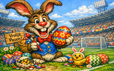 Paasactiviteit voor de jeugd bij vv Nunspeet