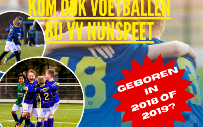 Kom Voetballen bij vv Nunspeet
