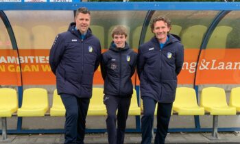 Nieuwe trainers JO12-1: Remmelt Mulder, Marius Haverkamp en Maik Speelziek
