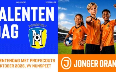 Jonger Oranje komt naar vv Nunspeet!