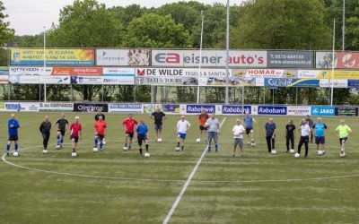 Zeer geslaagde openingstraining Walking Football